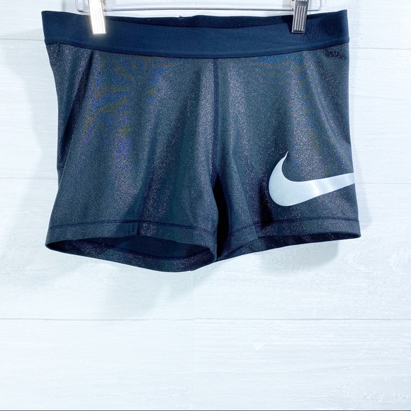 Nike Shorts | Nike Pro Womens Sparkle Shorts Size Xl | Poshmark